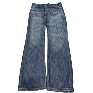 Helix Straight Jeans Men’s 32x32 Blue Denim Skater Streetwear